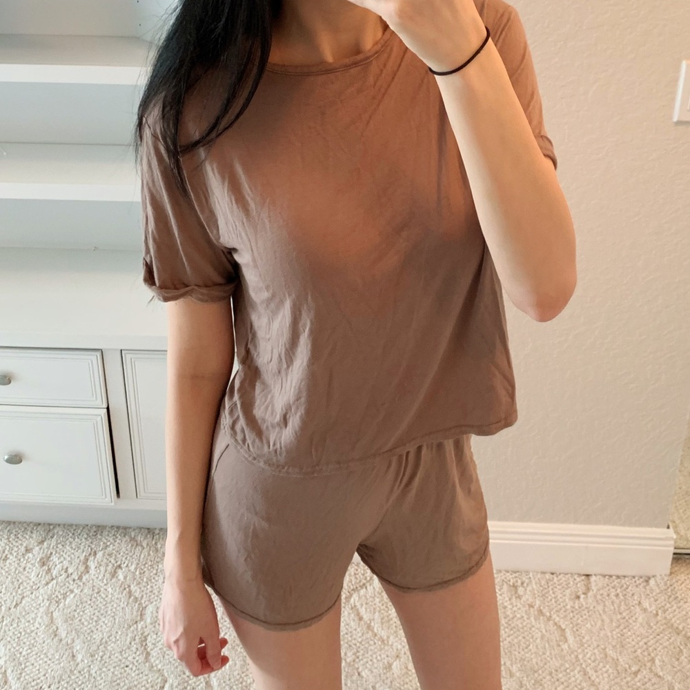 Nasty Gal Tee & Shorts Set (NEW without tag)